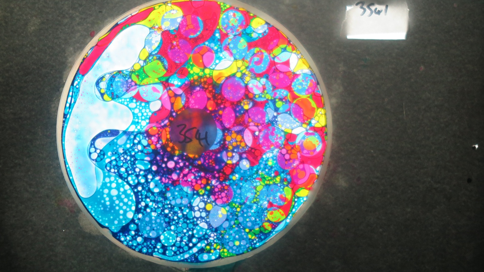 BV3541 bubble vision oil wheel